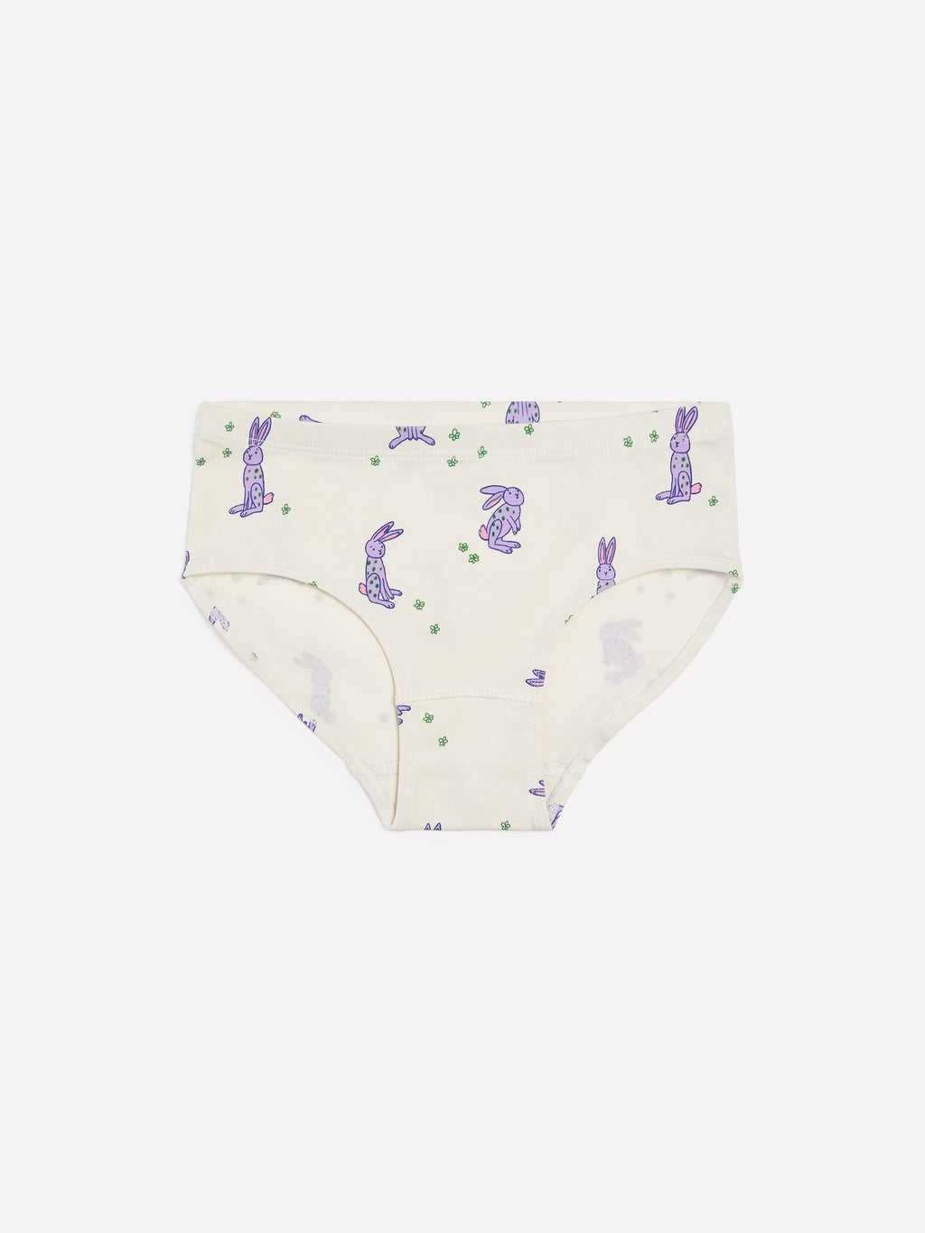 Cotton Jersey Briefs Set of 3 - Purple - Image 3