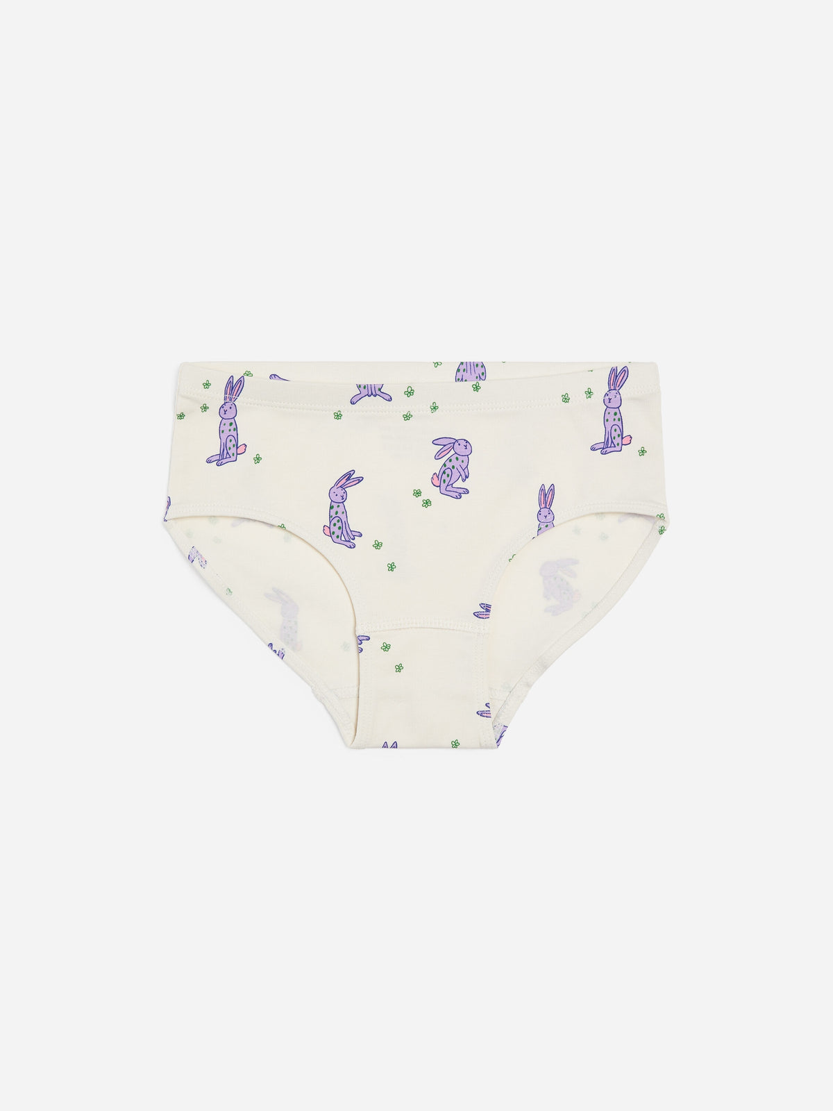 Cotton Jersey Briefs Set of 3 - Purple - Image 3
