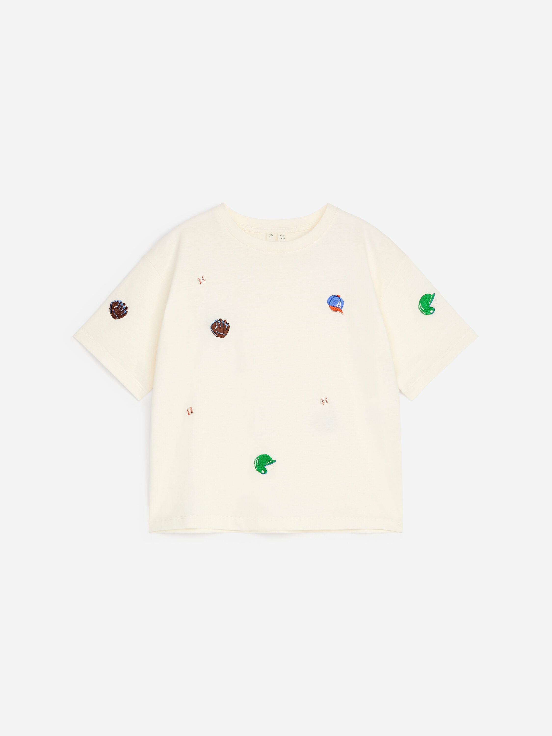 Embroidered T-Shirt - White