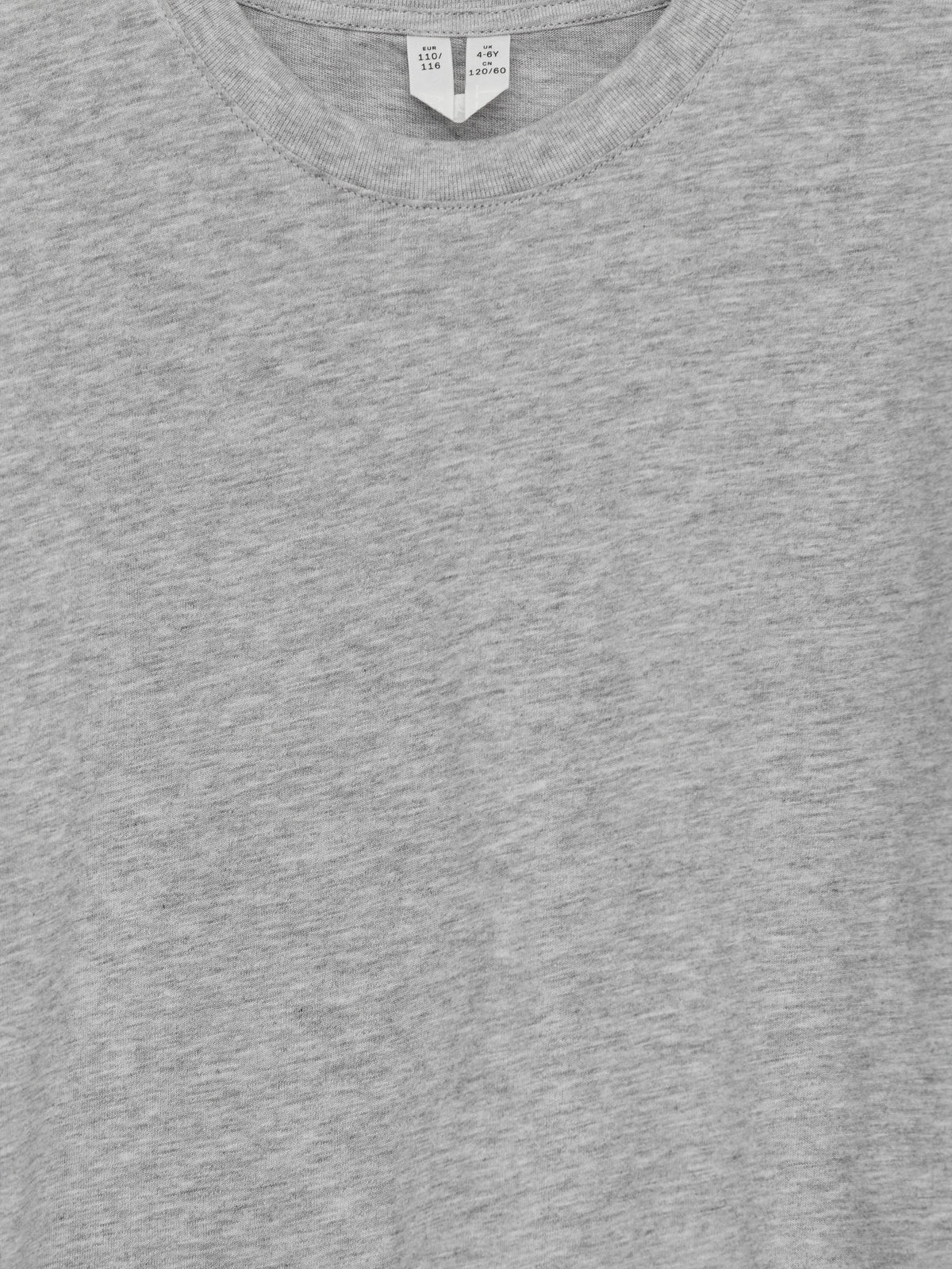 Crew-Neck T-Shirt - Grey - Image 3