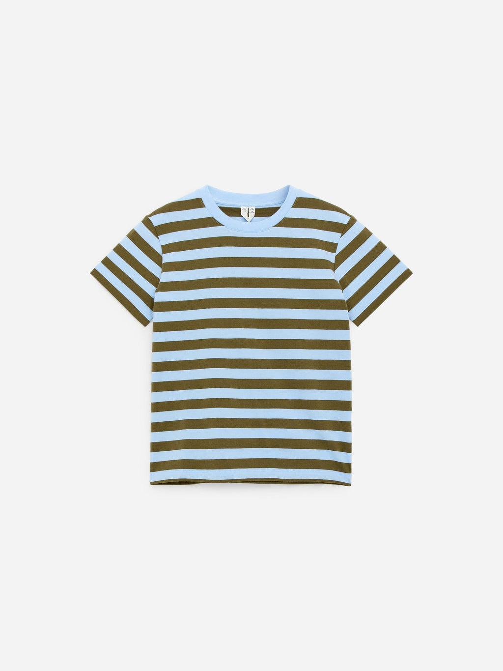 Crew-Neck T-Shirt - Blue
