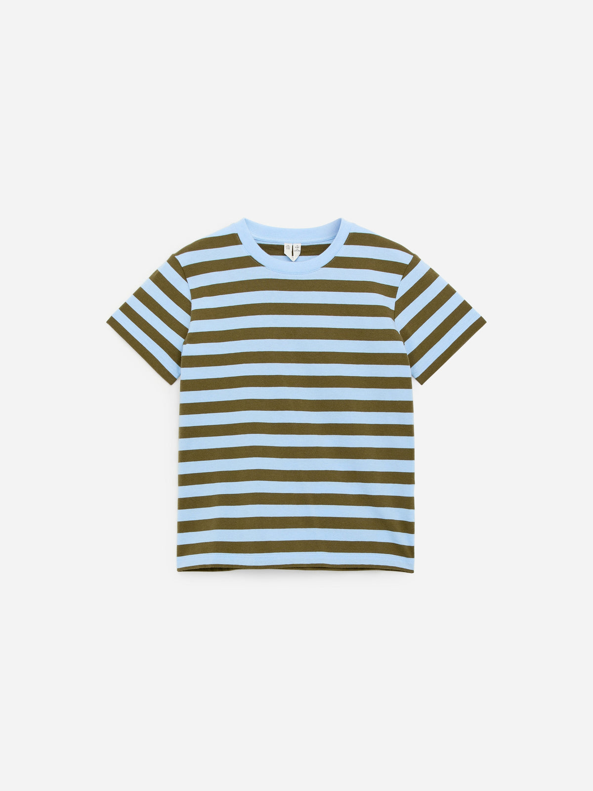Crew-Neck T-Shirt - Blue