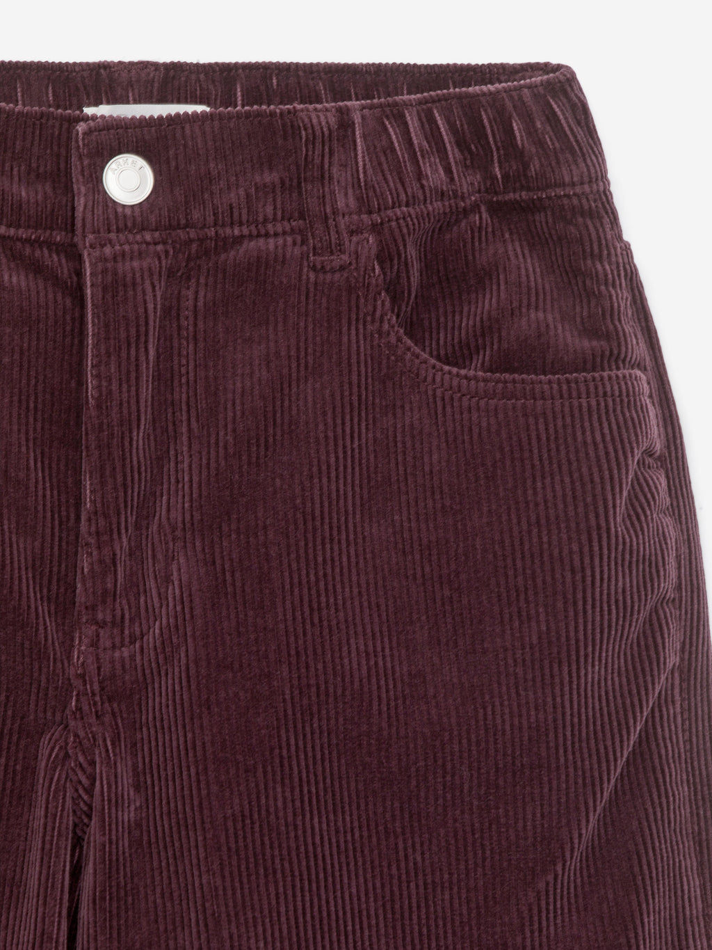 Wide Corduroy Trousers - Pink - Image 2
