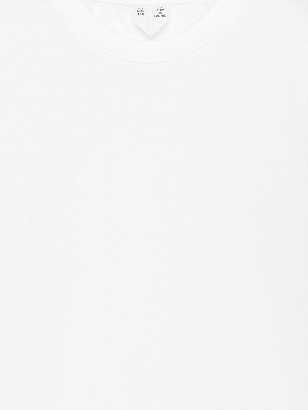 Crew-Neck T-Shirt - White - Image 3