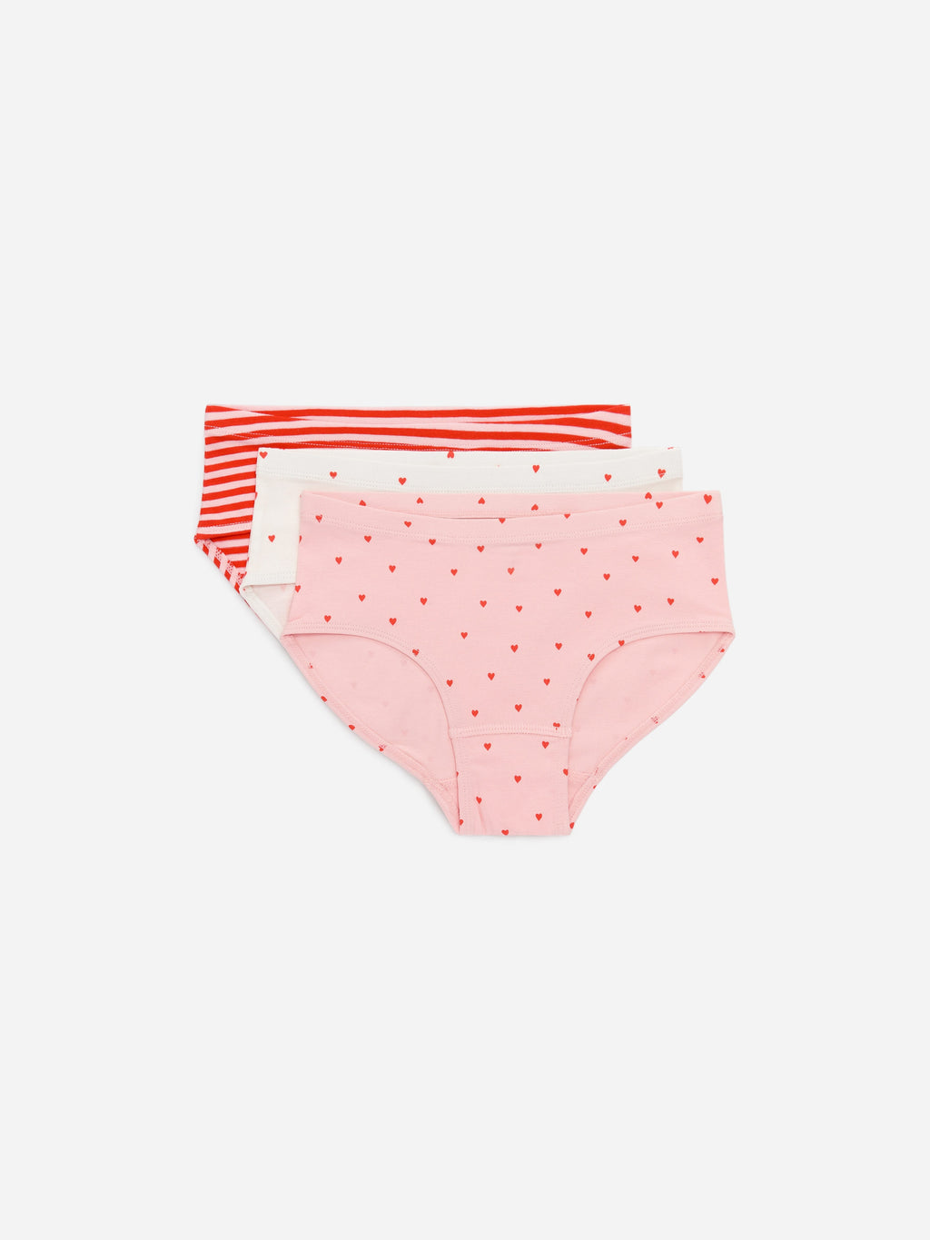 Cotton Jersey Briefs Set of 3 - White