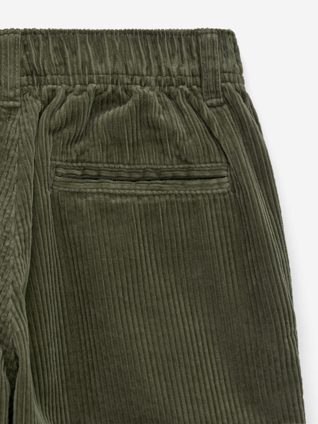 Corduroy Trousers - Green - Image 3