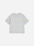 Embroidered T-Shirt - Grey