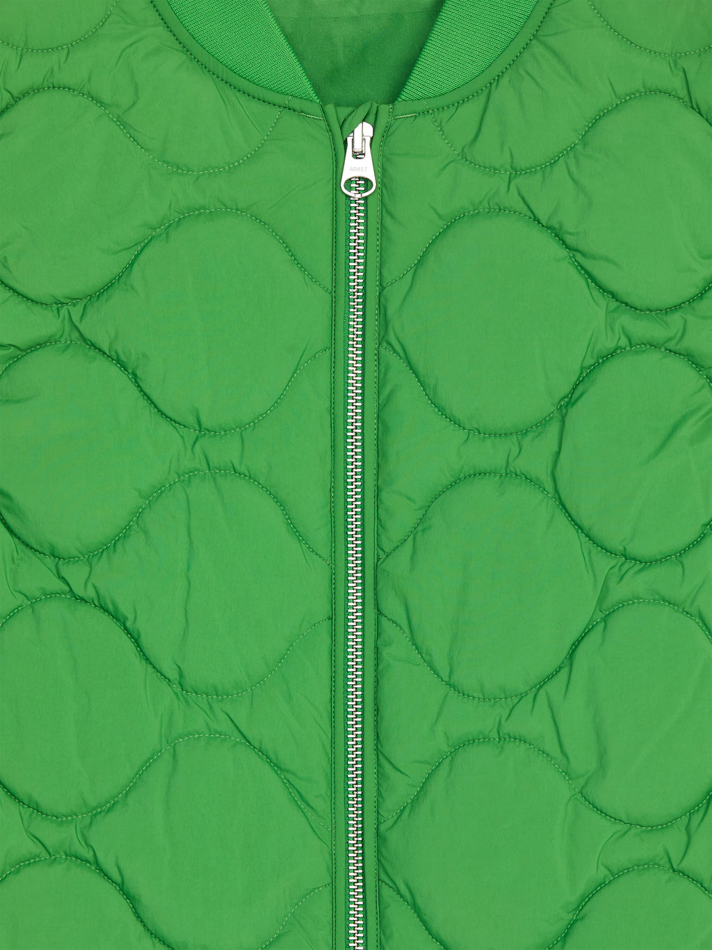 Quilted Vest - Green - Image 6