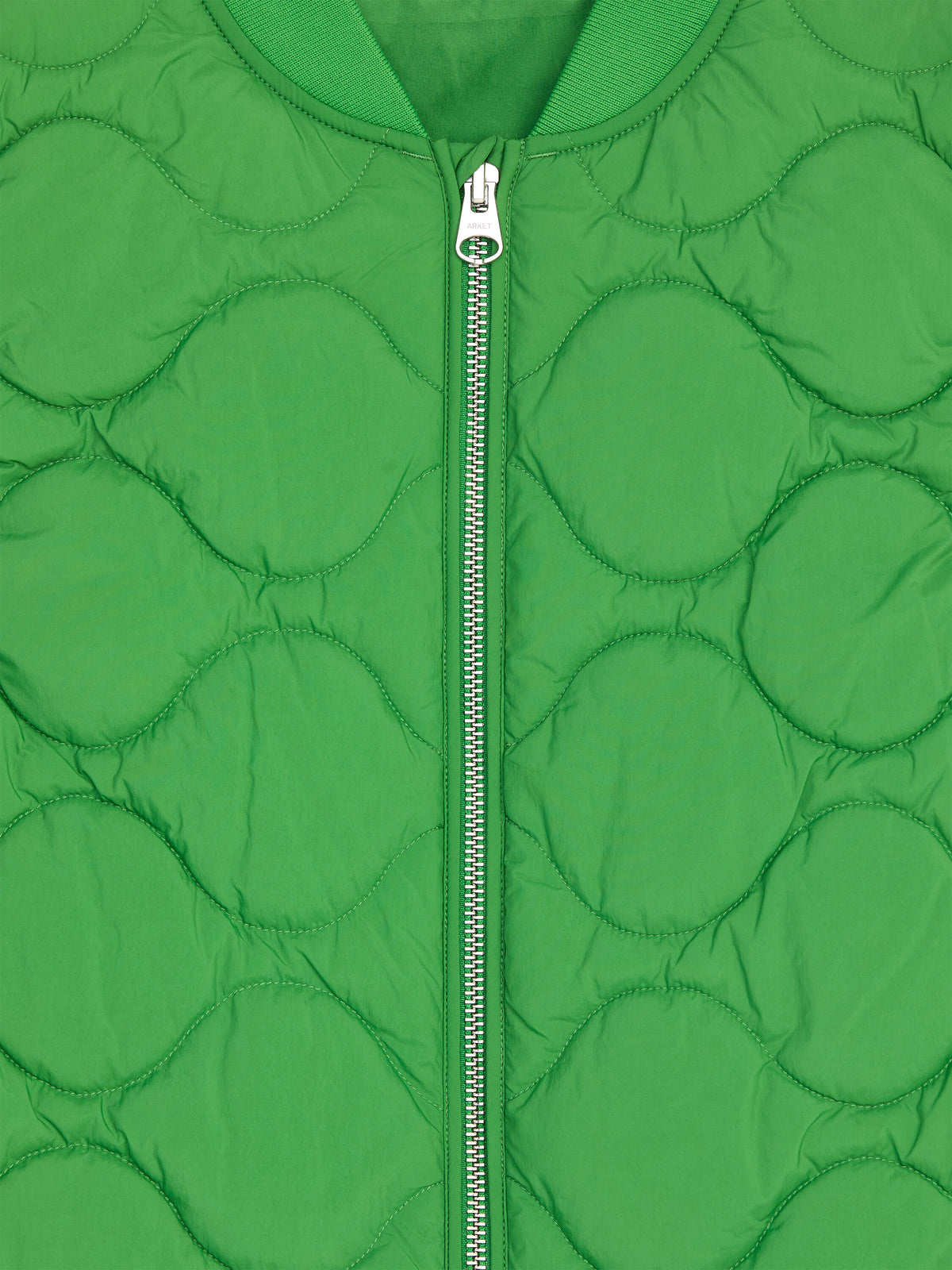 Quilted Vest - Green - Image 6
