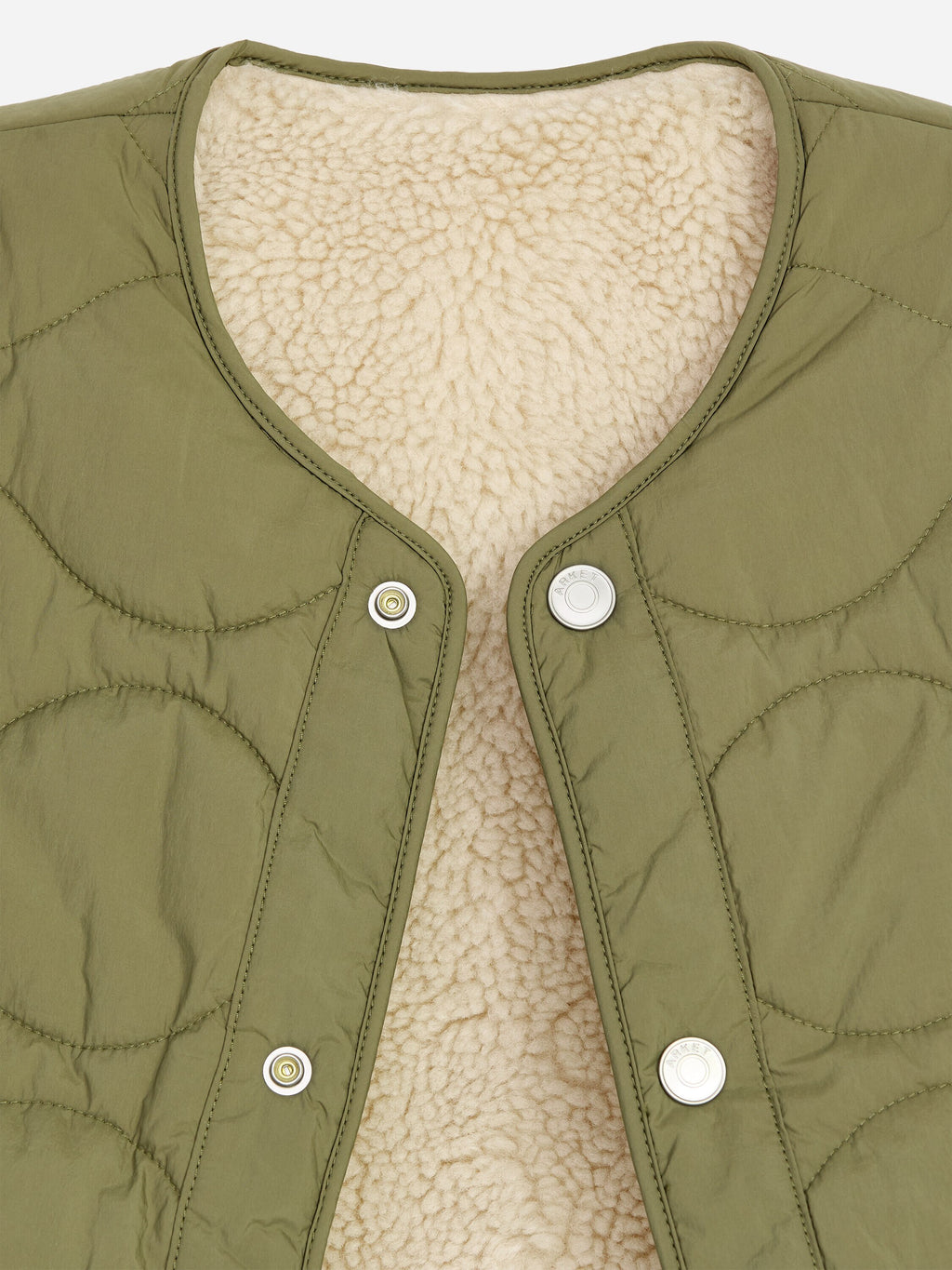 Reversible Vest - Green - Image 3