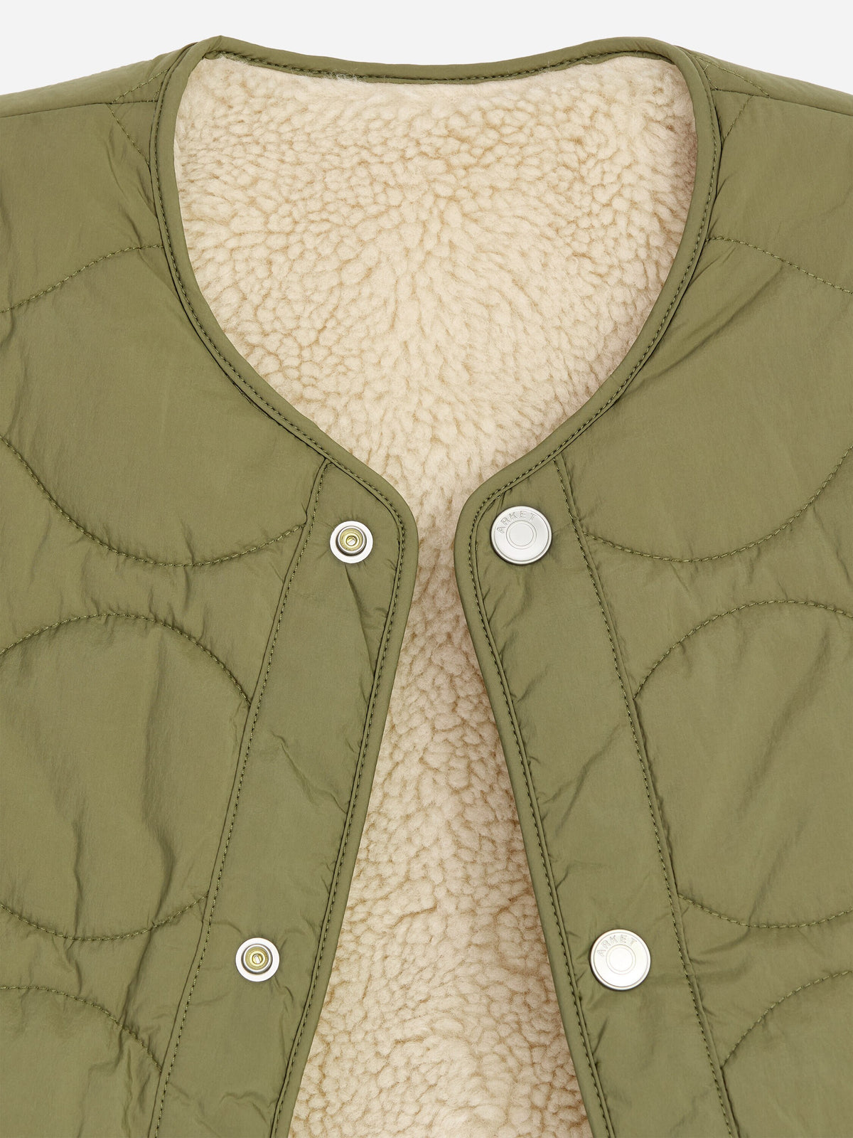 Reversible Vest - Green - Image 3