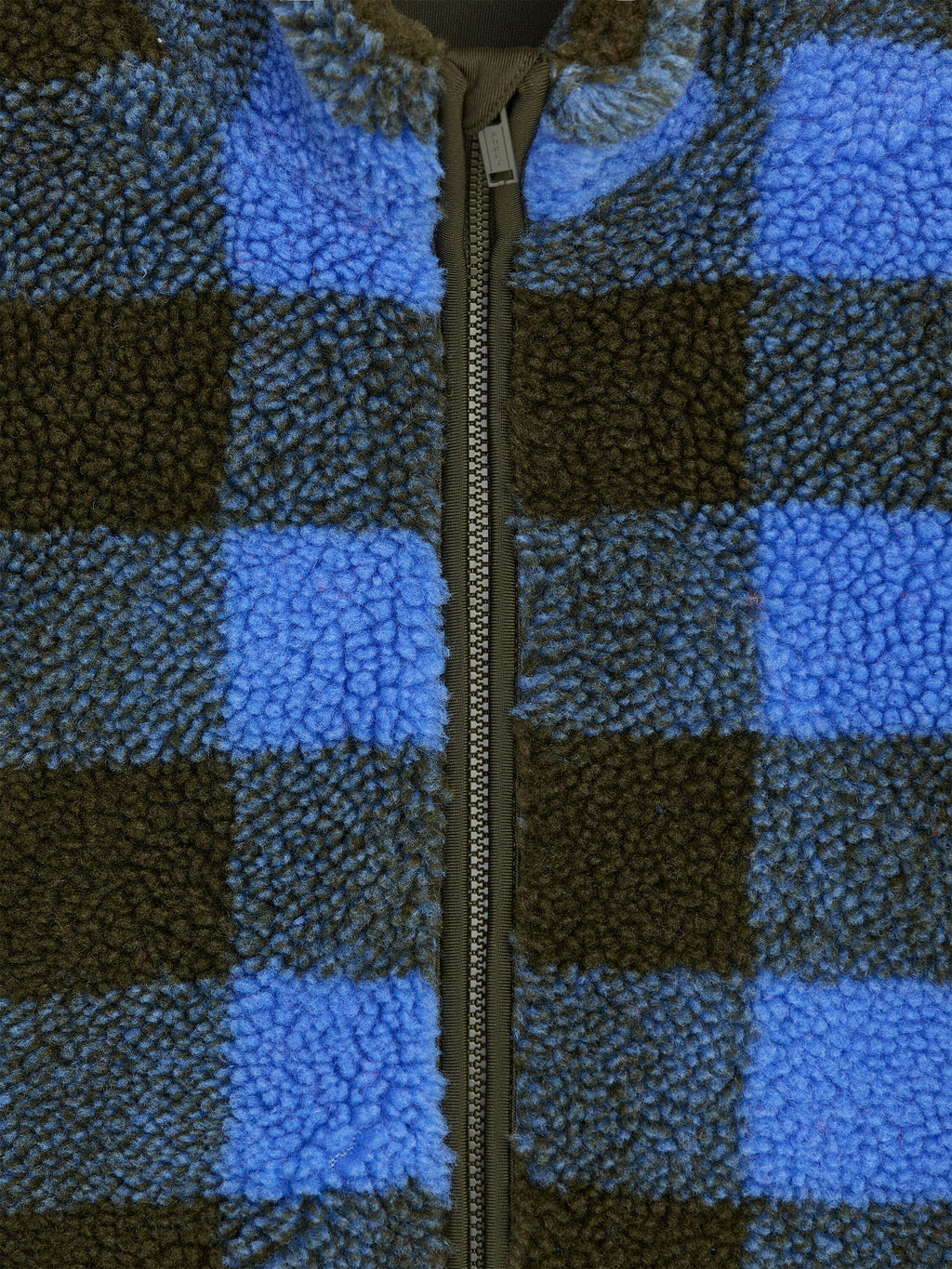 Pile Jacket - Blue - Image 3