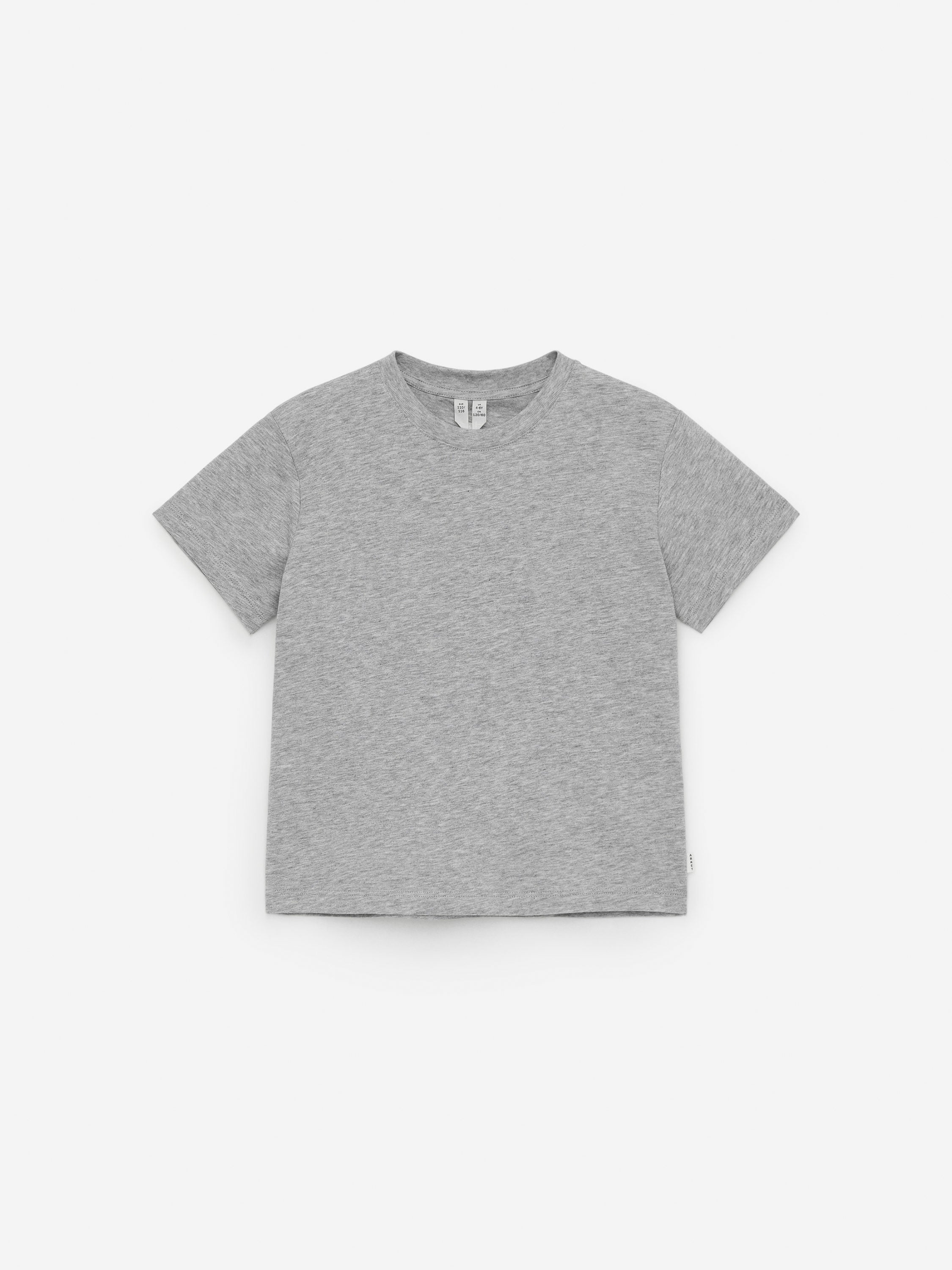 Crew-Neck T-Shirt - Grey