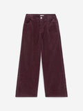 Wide Corduroy Trousers - Pink