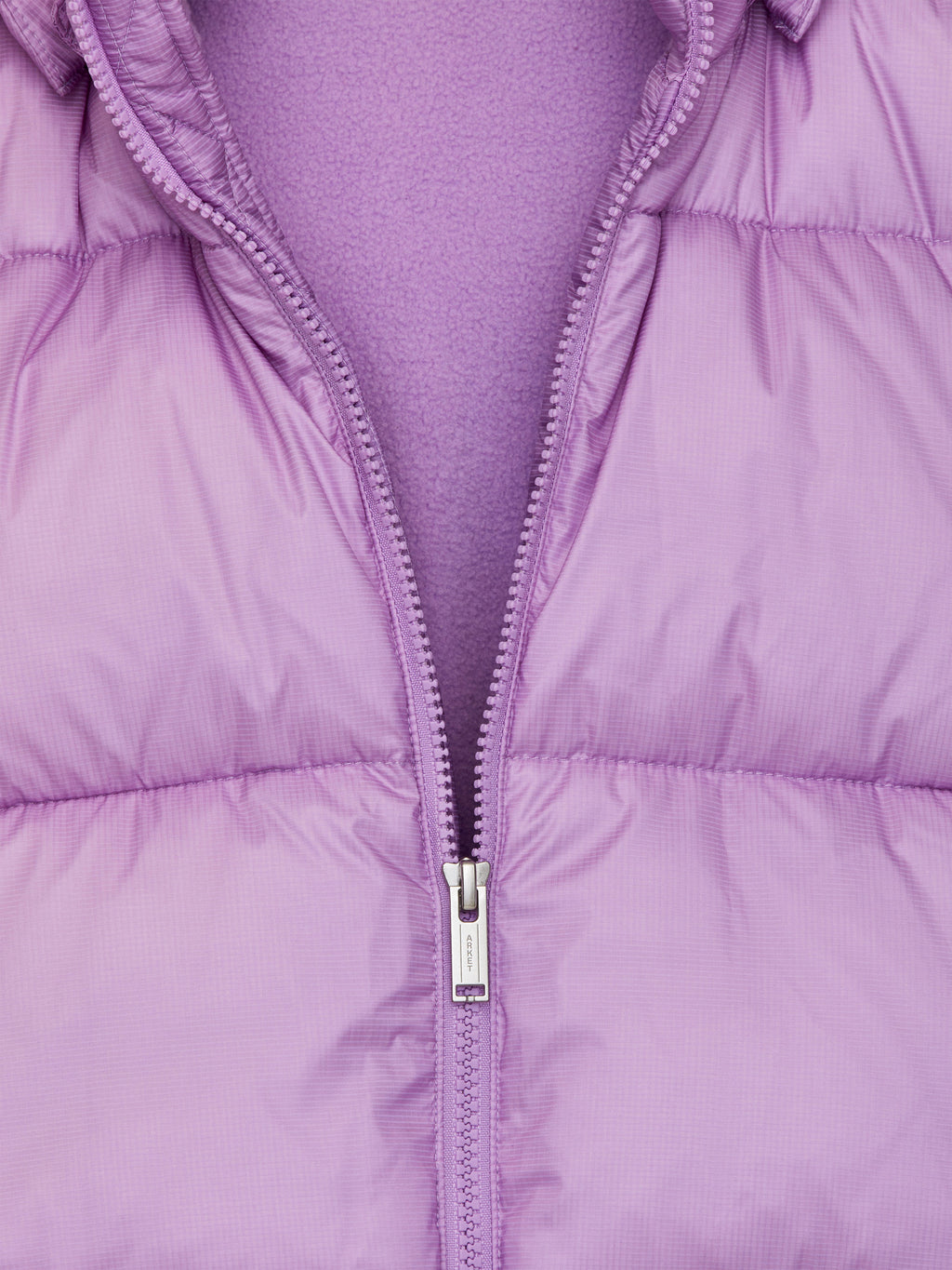 Padded Puffer Jacket - Purple - Image 4