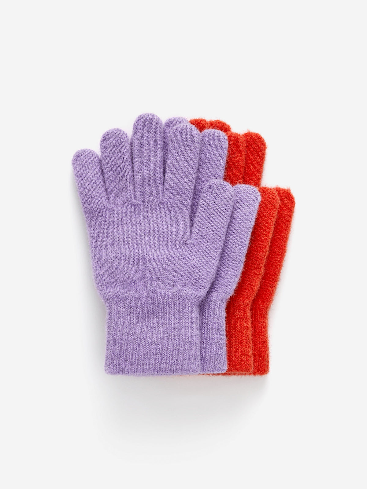 Wool Gloves Pack of 2 - Purple